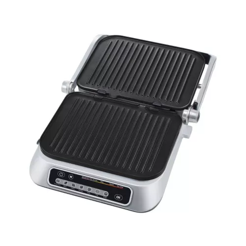 GRILL VIANDE & PANINI ELECTRIQUE 2100W SILVER SENCOR