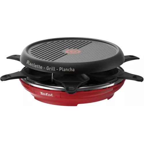 RACLETTE COLORMANIA ROUGE 850W 6 PERSONNES TEFAL