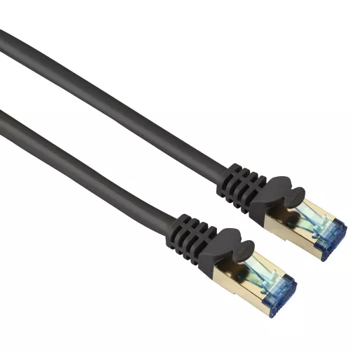 CABLE CAT-6-Network-PIMF, gold-plated, double shielded, 3,00 m HAMA