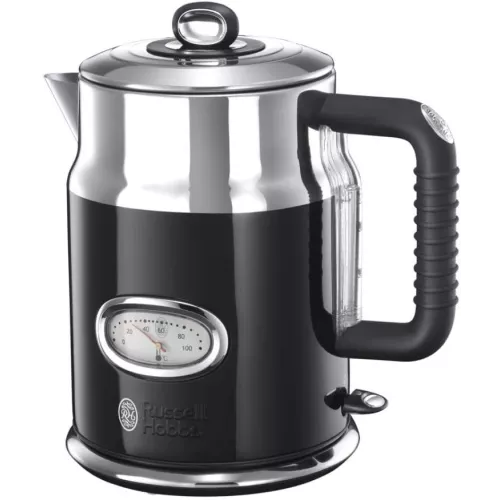 BOUILLOIRE RETRO NOIR 1.7L RUSSELL HOBBS