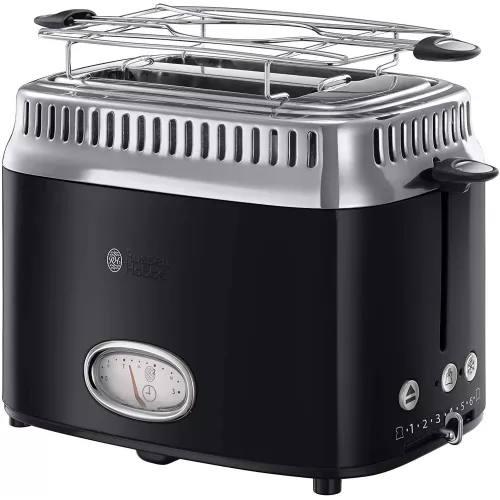 GRILLE-PAIN RETRO NOIR RUSSELL HOBBS