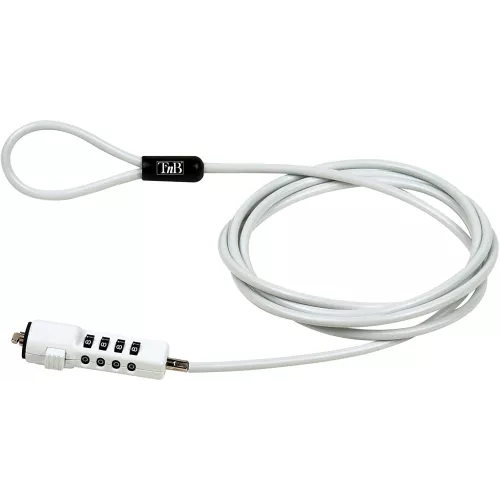 Câble antivol à code pour pc portable TNB