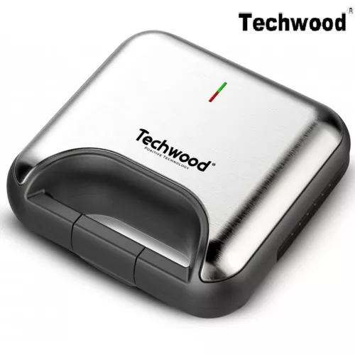 GAUFRIER + CROQUE + GRILL 3 EN 1 TECHWOOD