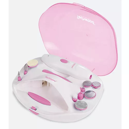 SET MANUCURE- PEDICURE RECHARGEABLE TECHWOOD