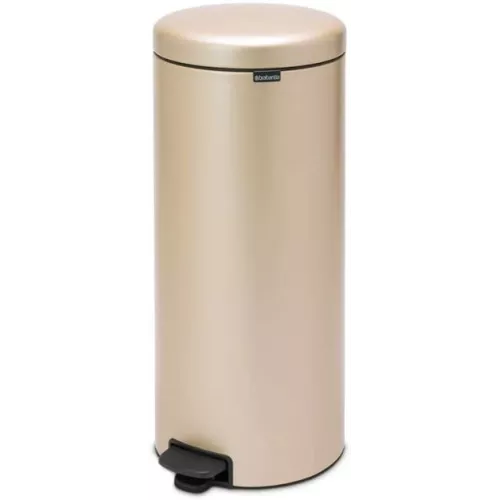Poubelle a Pedale Newlcon, 30L - Champagne BRABANTIA