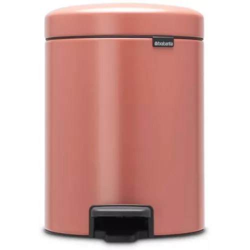 Poubelle à Pedale Newlcon, 5L - Terracotta Pink BRABANTIA