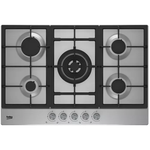 TABLE DE CUISSON ENCASTRABLE GAZ 75CM 5F BEKO