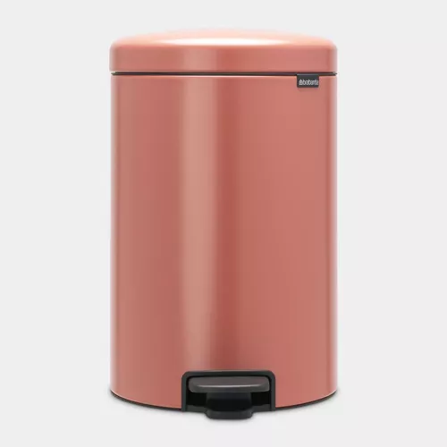 Poubelle a Pedale Newlcon, 20L - Terracotta Pink BRABANTIA