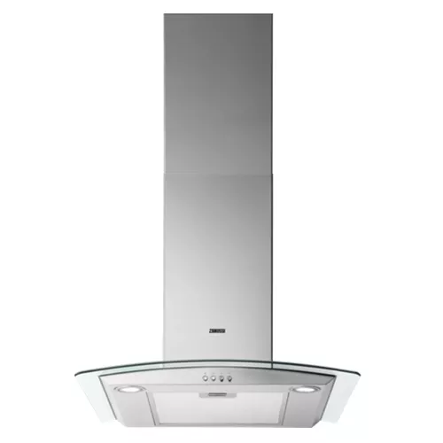 HOTTE CHEMINEE 60 cm INOX/VERRE  ZHC62352IX ZANUSSI