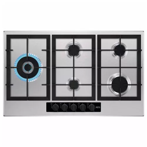 TABLE DE CUISSON 90 CM INOX AEG