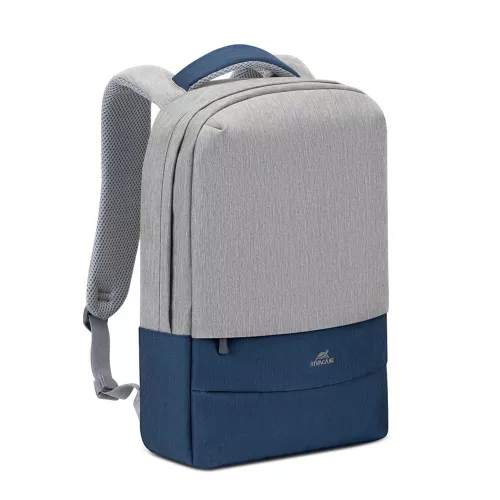 SAC A DOS POUR PC PORTABLE 16.5" GRIS BLEU RIVACASE