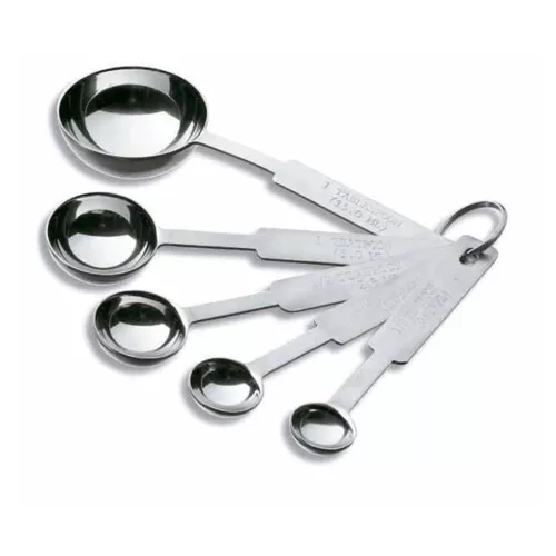 ENSEMBLE DE 5 CUILLERES A DOSER 18/10 LACOR