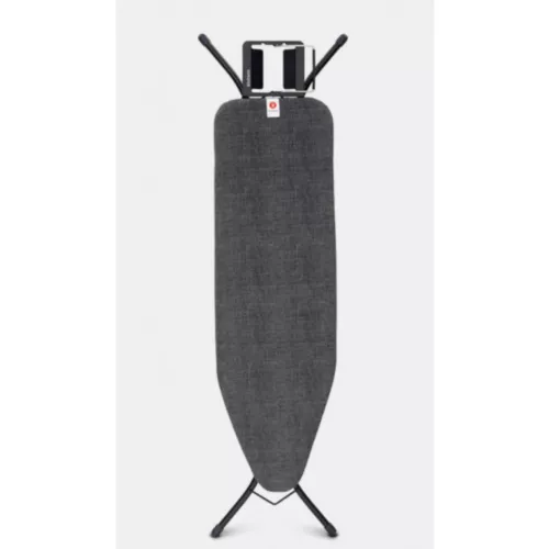 TABLE A REPASSER B, 124X38CM DENIM BLACK BRABANTIA