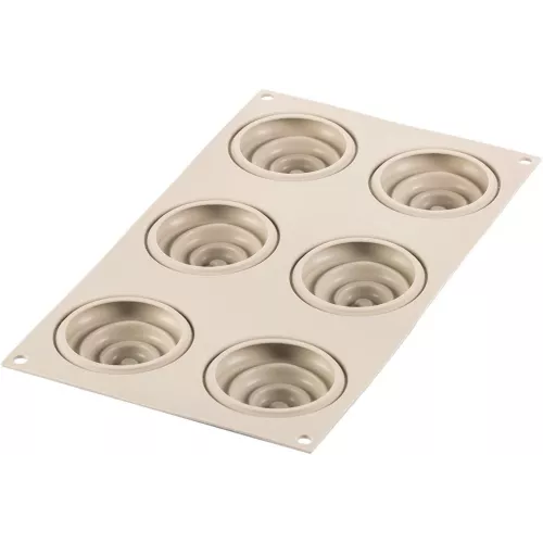 KIT MINI TWIST TARTE.+6 RING 80MM SILIKOMART