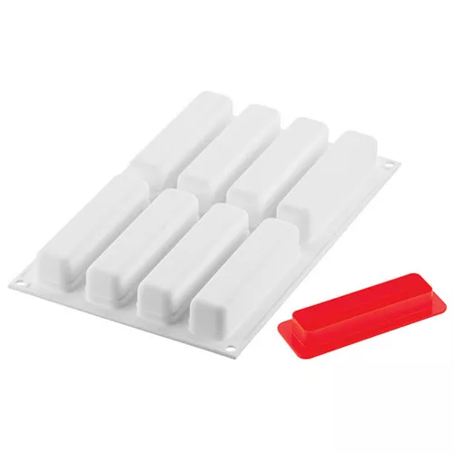 STRIPE ECLAIRE 95-SILICONE MOULE N°8 130X28H28 SILIKOMART