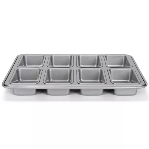 MOULE SILVER TOP MINI CAKE 8 CAVITES PATISSE