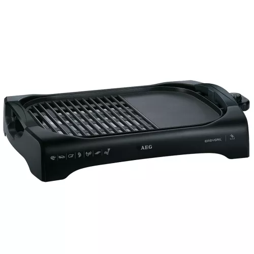 PLANCHAR ELECTRIQUE Easygrill, 42x31cm, 2200W Granite Black AEG