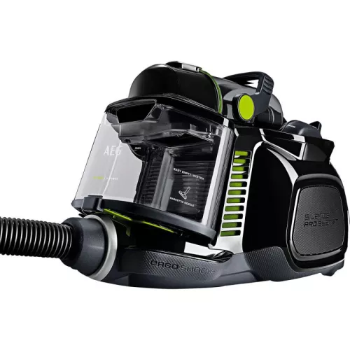 ASPIRATEUR SANS SAC , 1.4L, 750W, recycled black AEG
