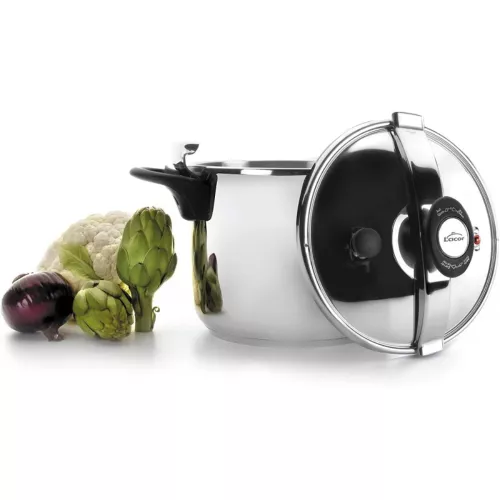COCOTTE EN INOX-GRANIT 6L LACCOR