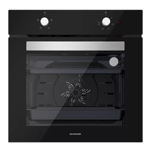 FOUR ELECTRIQUE MULTIFONCTIONS 60 CM NOIR  SILVERLINE