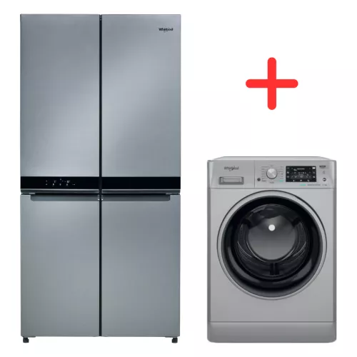 SIDE BY SIDE WQ9B2L+LAVE LINGE 11KG FFD11469SBV WHIRLPOOL