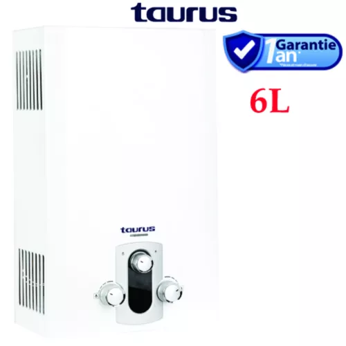CHAUFFE EAU A GAZ 6L RIVER 8414234330017 TAURUS