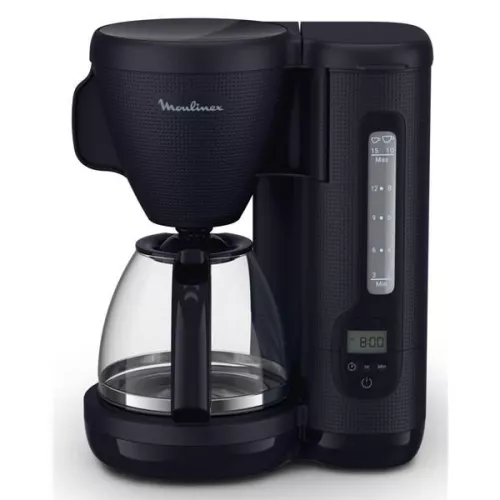 CAFETIERE PROGRAMMABLE MORNING 10-15 TASSES 1000W MOULINEX