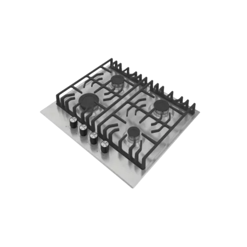 TABLE DE CUISSON 4F 60CM EN FONTE INOX SCHNEIDER