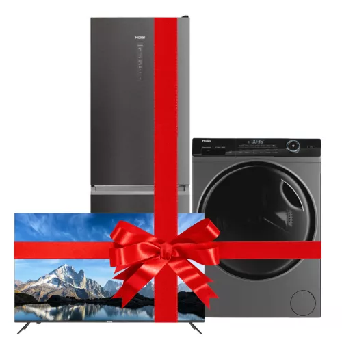 PACK COMBINE HDW3618DNPD+L.L 9KG  HW90-B14959S8U1F+TV H43K702UG HAIER