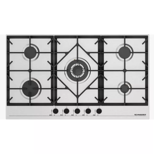 TABLE DE CUISSON  90CM INOX SCHNEIDER