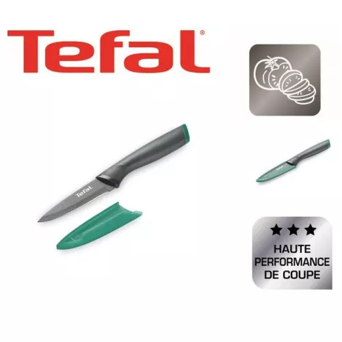 COUTEAU OFFICE 9CM+COUV FRESH KITCHEN TEFAL