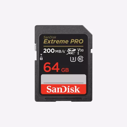 CARTE MEMOIRE SD EXTREME PRO 64GB SANDISK