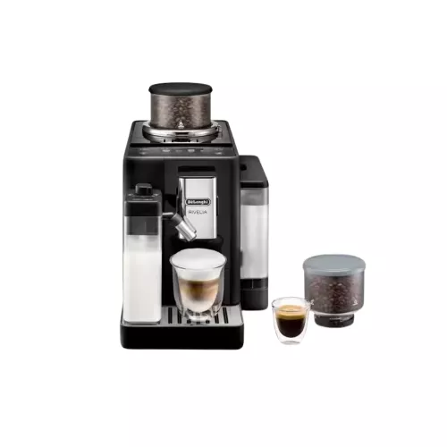 Machine à espresso full automatique Rivelia avec broyeur  DELONGHI