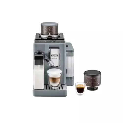 Machine à espresso full automatique Rivelia avec broyeur  DELONGHI