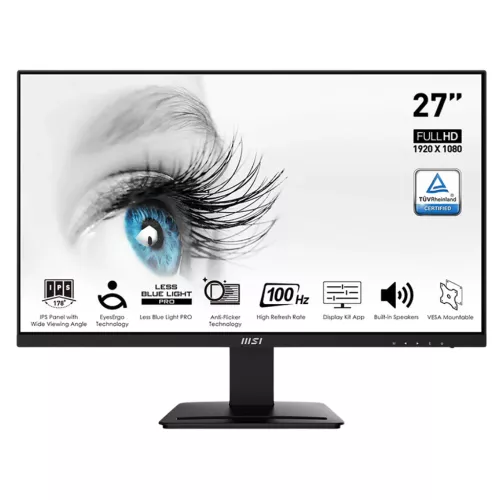 ECRAN MONITOR 27" FHD VGA HDMI MSI