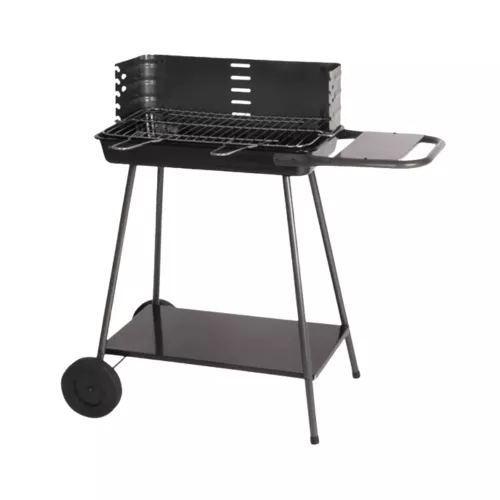 BARBECUE A CHARBON SUR ROUES AVEC TABLETTE LATERALE ORLANDO SOMAGIC