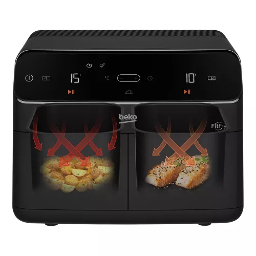 AIR FRYER 2EN1 PANNEAU DIGITAL 8,5L BEKO