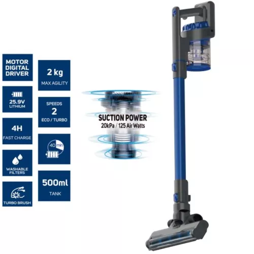 ASPIRATEUR TURBOBAT FUZZY 25,9V SOLAC