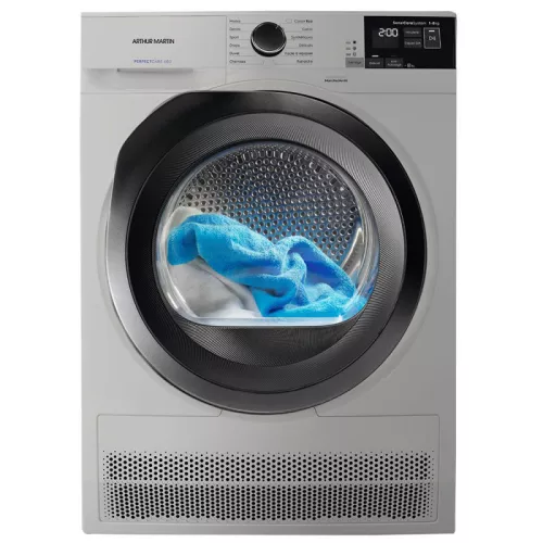 SECHE LINGE A CONDENSATION 8KG SILVER ARTHUR MARTIN