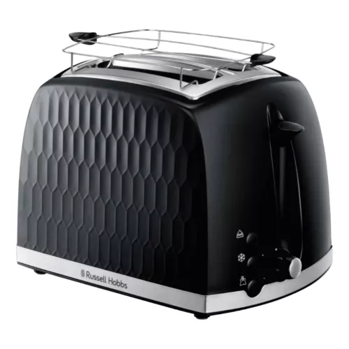 TOASTER HONEYCOMB 2 SLICE NOIRE RUSSELL HOBBS