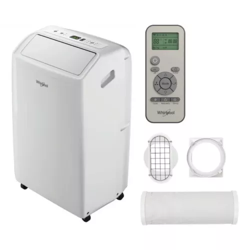 CLIMATISEUR MOBILE 9000 BTU BLANC WHIRLPOOL