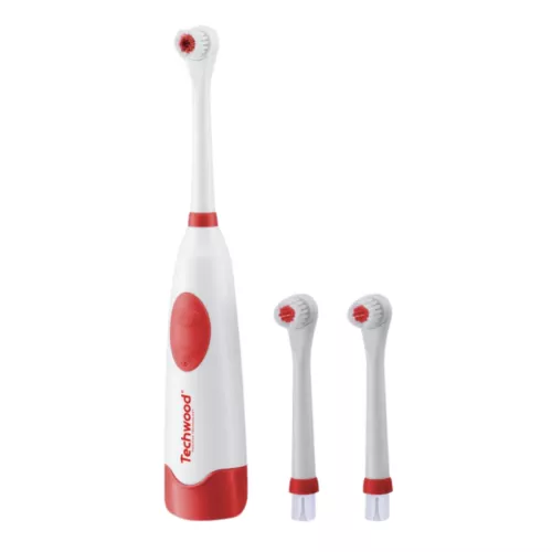 BROSSE A DENT ELECTRIQUE + 3 BROSSETTES TECHWOOD