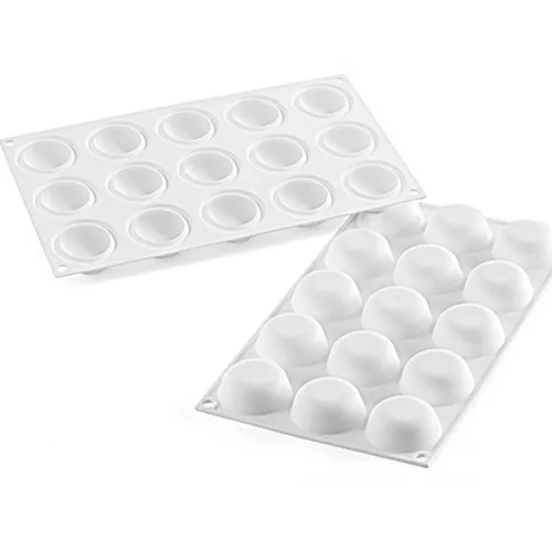 MOULE SILICONE BLANC GLOBE SILIKOMART