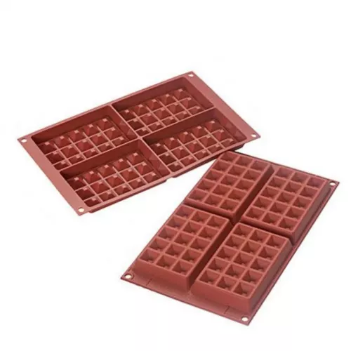 MOULE SILICONE GAUFFRES CLASSIQUES SF155 SILIKOMART