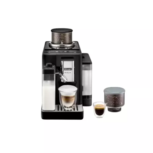 Machine à espresso full automatique Rivelia avec broyeur  DELONGHI