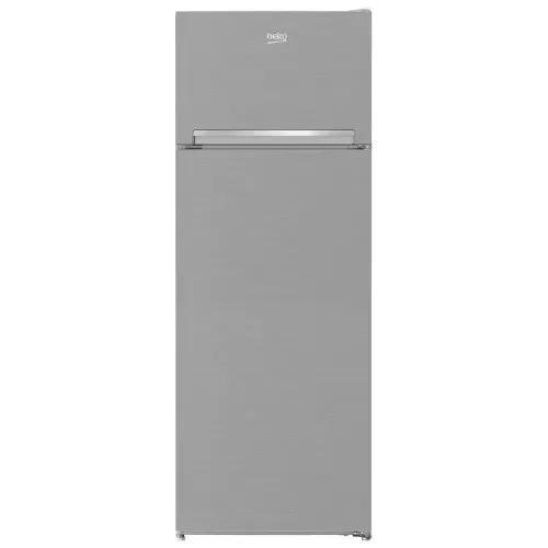 REFRIGERATEUR FROST 2P 240L ARGENT BROSSE CLASSE A+ BEKO