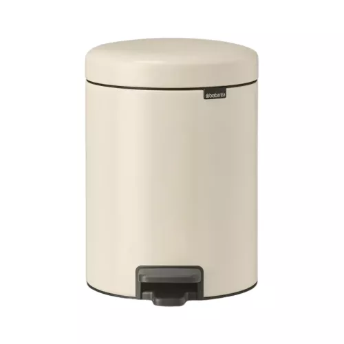 Poubelle à Pedale NewIcon 5L Bin soft beige BRABANTIA