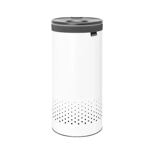 CORBEILLE A LINGE BLANCHE 35L AVEC COUVERCLE BRABANTIA