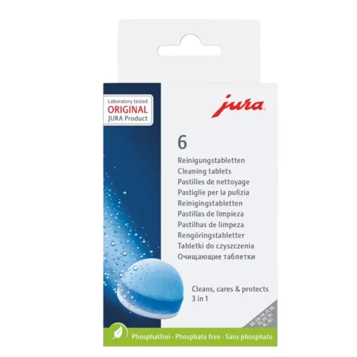 ACCESSOIRES PASTILLES DE NETTOYAGE 3 PHASES JURA