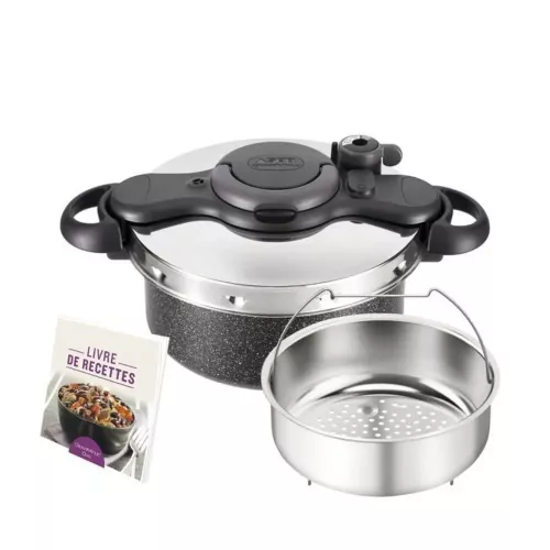 COCOTTE CLIPSO MINUT DUO 5 L NOIR TEFAL